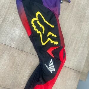 Fox Kids' Multicolor Fox 180 Honda Racing Pants